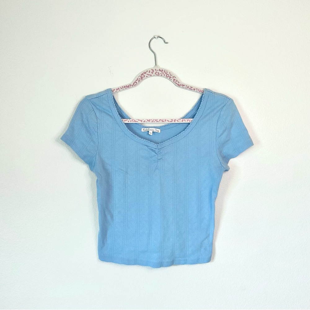 Coquette Baby Tee with Pattern